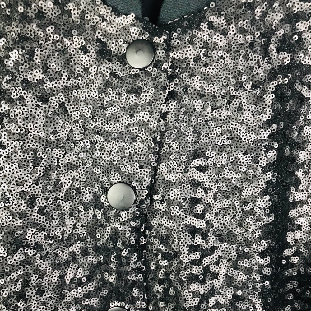 Splendid | Sequin Bomber Jacket - image 5